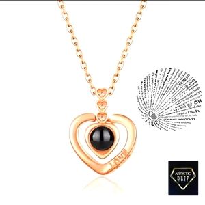Love 100 Projection Necklace Collection style 1